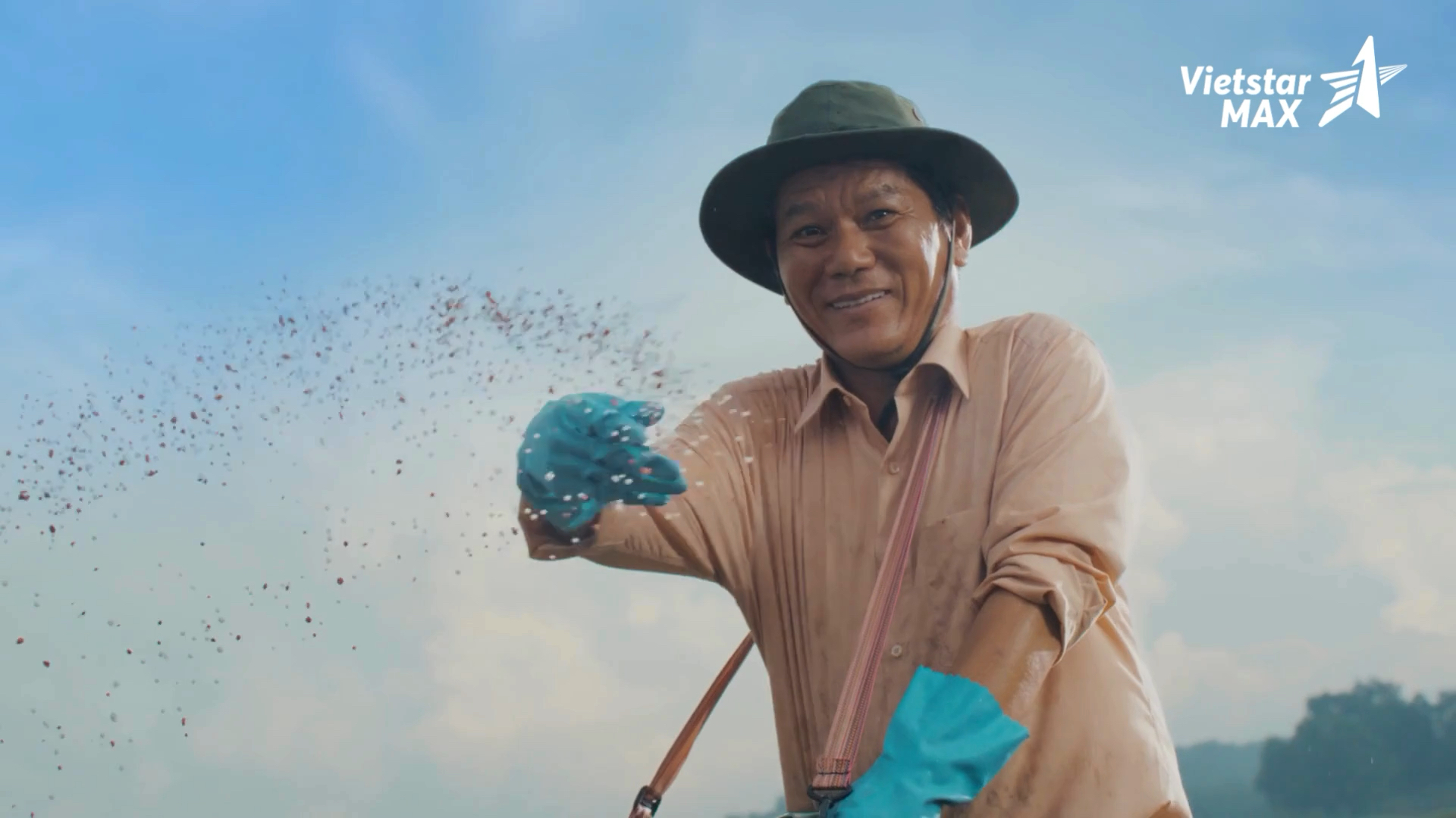 net sang tao trong tvc quang cao phan bon hop tri super humic vietstarmax